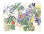 Coquelicots et iris, 1948 Raoul   Dufy