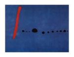 Bleu II, 4.3.61 Joan  Miro