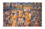 Tempelviertel von Pert, 1928 Paul   Klee