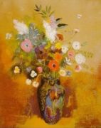 Bouquet of flowers Odilon  Redon