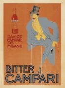Bitter Campari 1921 Enrico  Sacchetti