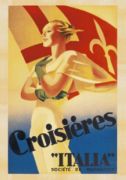 Croisieres "Italia" 1938 ca Marcello   Dudovich