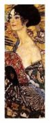 Lady with fan Gustav  Klimt