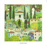 Church at Cassone sul Garda Gustav  Klimt