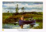 The Blue Boat Winslow  Homer