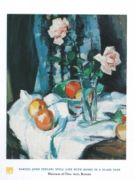 Still Life with Roses in a Glass Vase Samuel John  Peploe 