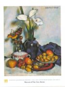 Still life with Arum Lilies and Fruit Stanton   Macdonald - Wright