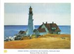 Lighthouse and Buildings, Portland Head Edward   Hopper