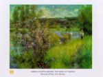 The Seine at Chatou Pierre - Auguste  Renoir