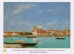 Venice, Santa Maria della Salute from San Giorgio Louis Eugene   Boudin