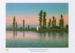 Autumn at Itako Kawase  Hasui