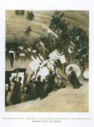 Rehearsal of the Pasdeloup Orchestra at the Cirque d'Hiver, about 1879 - 80 John Singer  Sargent