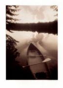 Canoe with Paddle, Lake Shore, Wisconsin Richard  Price