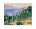 Bay of L'Estaque Paul  Cezanne