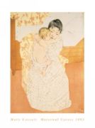 Maternal Caress Mary   Cassatt