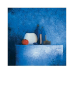 STILL LIVE IN BLUE II Anouska  Vaskebova