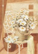 A Pail with Marguerites Franz  Heigl