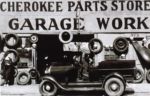 Atlanta auto parts, 1936   B & W Collection