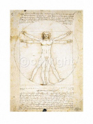 VITRAVIAN MAN - 1492 Leonardo  da Vinci