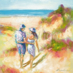 TOGETHER ON THE BEACH Nicia  Badori