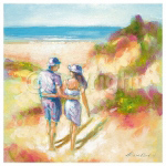 TOGETHER ON THE BEACH Nicia  Badori