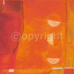 SEMI-CIRCLES IN ORANGE II Alejandro  Manuel