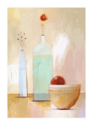 STILL LIFE ON YELLOW TABLE Nicola  Evans