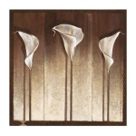 THREE CALLA LILIES Mira  Latour