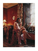 FEMME AVEC MIROIR Rob  Hefferan