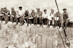 EATING ABOVE MANHATTAN   Anonymous_I