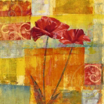 RED TULIPS I Yvonne  Dulac