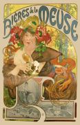ALPHONSE MARIE MUCHA BIERES DE LA MEUSE   Anonymous_I