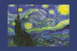 VINCENT VAN GOGH NUIT ETOILEE A SAINT-REMY   Anonymous_I