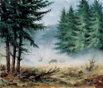 MORNING IN MIST Reint  Withaar