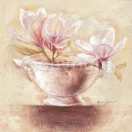 CUP OF DAINTY MAGNOLIAS Anna  Gardner