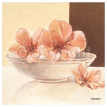 BOWL WITH BLOSSOMS Yves  Blanc