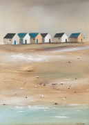 Beach cabins III Jean  Jauneau