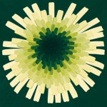GREEN DANDELION I - 2002 Claire  Davies