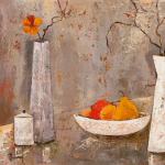AMBIANCE FLEURS ET FRUITS I Veronique  Mansart