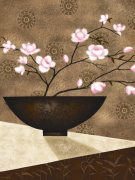 CHERRY BLOSSOMS IN BOWL Jo  Parry
