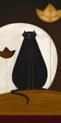 CAT AND THE MOON II Jo  Parry
