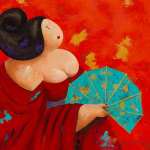 GEISHA I Susan  de Waardt-Ruiter