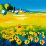 SUN FLOWERS Richard  Moisan