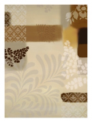 Composition en brun et creme I Jo  Parry