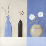 White Chrysanthemums Lucy  Barnard