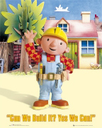 BOB THE BUILDER standing   FILM, TV & PERSONALITIES