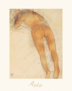Femme Nue a Plat Ventre Auguste  Rodin