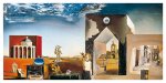 Banlieu de la ville paranoiaque apr&eacute;s-mi Salvador  Dali