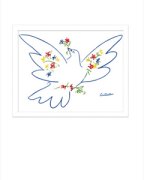 Dove with Flowers Pablo  Picasso