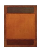 No. 202 (Orange, Brown) Mark  Rothko